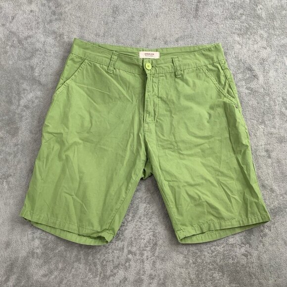 Osklen Other - Osklen Rio De Janeiro Shorts Men 32 Green Casual Flat Front Cotton Preppy *FLAW